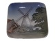 Royal 
Copenhagen 
square dish - 
Vejle Weather 
Mill.
The factory 
mark tells, 
that this was 
...