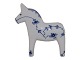 Royal 
Copenhagen Blue 
Fluted Plain, 
figurine, Dala 
horse.
Decoration 
number 570.
Factory ...