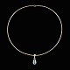 18k Gold & 
White Gold 
Necklace with 
Aquamarine & 
Diamond 
Pendant.
Three 
Brilliant cut 
diamonds. ...