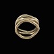 Palle Bisgaard - Denmark. 14k Gold Ring.Designed and crafted by Palle Bisgaard 1954 - ...