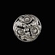 Bernhard Hertz. 
Art Nouveau 
830s Silver 
Brooch.
Designed and 
crafted by 
Bernhard Hertz 
- ...
