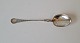 19th century 
spoon in silver 
with twisted 
handle 
Stamped Balvig 

Length 20.8 
cm.