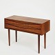 Arne VodderRosewood chest of drawers.Front with two deep drawers.Slightly tapered round ...