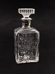 Crystal whiskey decanter 22 cm. with 830 silver mount subject no. 524691