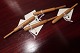 Crochet hooks in small sizesOften used by the re-meshingIn a good conditionArticleno.: L1006