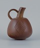 Nils Thorsson (1898-1975) for Royal Copenhagen, stoneware jug with brownish ...