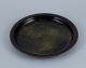 Danish design, Art Deco bronze dish.1940s.In good condition with signs of use.Stamped ...
