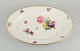 Bing & 
Grondahl, Saxon 
Flower. Large 
hand-painted 
porcelain 
serving dish 
decorated with 
flowers ...