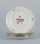 Meissen, 
Germany, Pink 
Rose, five 
dinner plates, 
hand painted 
with motif of 
pink roses.
Mid ...