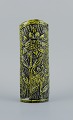 Gunnar Nylund 
(1904-1997) for 
Rörstrand.
Ceramic vase 
hand-decorated 
with sunflowers 
in black ...
