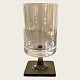 Rosenthal 
glass, Berlin, 
Clear with 
smoke-colored 
base, Port 
wine, 9.5 cm 
high, 4.5 cm in 
...