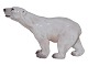 Dahl Jensen figurine, small polar bear.The factory mark tells, that this was produced ...