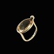 Georg Jensen. 18k Yellow Gold Ring with Citrine #1506 - Savannah - 55mm.Design by Vivianna ...