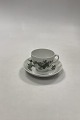 Royal 
Copenhagen 
Green Flower 
Coffee Cup and 
Saucer No 1549. 

Measures Cup: 
6 cm / 2 23/64 
in. ...