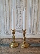 Pair of 19th century brass candlesticksHeight 16,5 cm.