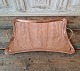Art Deco tray in copper with handle and legs in brass Size 31 x 49 cm.