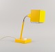 Hans-Agne Jakobsson "Terning" for Elidus, yellow retro desk lamp.1970s.In good condition ...