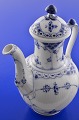 Royal 
Copenhagen 
porcelain. 
Royal 
Copenhagen Blue 
fluted half 
lace. Coffeepot 
no. 518.  
Height ...