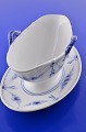 Bing & Grondahl 
porcelain. B&G  
Empire sauce 
boat on fixed 
stand no. 8. 
Length 24cm. 9 
7/16 ...