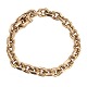 14 kt gold Anchor braceletL: 15cm. W: 66gr