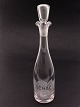 cognac decanter 
29 cm. Kastrup 
Glas approx. 
1910 subject 
no. 528972