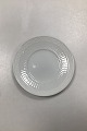 Royal 
Copenhagen 
White Fan 
Dessert Plate 
No. 11521. 
Measures 19.5 
cm / 7.67"
