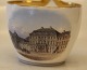 Christian VII's Palace (Moltke's Palace) Amalienborg RC Antique Cup 6.3 x 8 cm with high handle ...