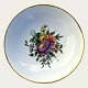 Royal Copenhagen, Amateur painted, Floral motif, Bowl, 21cm in diameter, 6cm high, 2nd grade ...