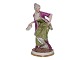 Bing & Grondahl overglaze figurine, lady with shoes in her hand.Designed by artists Hans ...