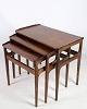 This set of deposits of rosewood is a beautiful example of Danish furniture design from the ...