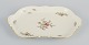 Rosenthal, Germany. "Sanssouci", cream colored serving dish decorated with flowers and gold ...