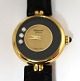 Chopard, Geneva. Gold ladies' watch (750). Happy diamonds. Diameter 20 mm. Original box included