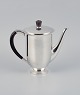 Evald Nielsen, 
coffee pot in 
Danish 830 
silver and 
ebony.
1938.
Model 608.
In very good 
...