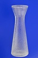 Hyacinth vase of pressed glass, Fyens glassworks. Hyacinth glass, Height 22.5 cm. 8 7/8 ...