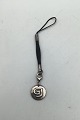 Georg Jensen Sterling Silver Keyring with Pendant No. 8 Measures 10. 8 cm (4.25 inch) Weight 5.6 ...