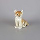 Russisk porcelænsfigur af LøveungeProducent Lomonosov porcelæn1. sorteringHøjde 11 cm ...