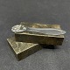 Length 8.5 cm.
Hallmarked 
830s for silver 
and an unknown 
master mark.
The back is 
engraved ...