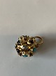 Pendant in #14 
carat gold
Stamp: 585
Goldsmith: 
unknown
Height 11.76 
mm approx
Width 11.76 
...