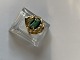 Gold ladies ring with green stone #14 caratStamped 585Street 57Nice and well maintained ...