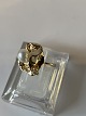 Gold ladies ring pearl #14 caratStamped 585Goldsmith: UnknownStreet 53Nice and well ...