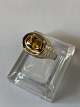 Women's ring with orange stone #14 caratStamped 585 VAGoldsmith: VA 1893-1937 V. ...