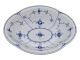 Bing & Grondahl 
Blue 
Traditional, 
(Blue Fluted), 
oblong bowl.
The factory 
mark shows, 
that ...