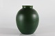 Herman A. 
Kähler + Nils 
Kähler
Large Art Deco 
vase with matte 
green glaze
Sign. HAK + 
...