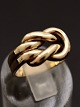 14 carat gold knot ring size 54 from jewels B Hertz stamped BH 585 Denmark item no. 532225