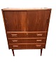 Gunnar Nielsen Tibergaard design. Cabinet / chest of drawers in teak veneer with solid teak ...