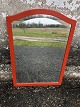 Faceted mirror in painted frame. Some mottled/discolored in the mirror glass.Fits chest of ...