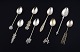 Hong Kong silver, eight spoons with different motifs.1930/40s.In excellent condition with ...