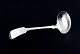 European silversmith, sauce spoon in silver.Approx. 1920s.Indistinct master marks.Engraved ...