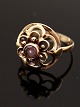 14 carat gold ring size 54 with tourmaline subject no. 532878