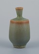 Berndt Friberg for Gustavsberg, Studiohand miniature vase with glaze in shades of ...